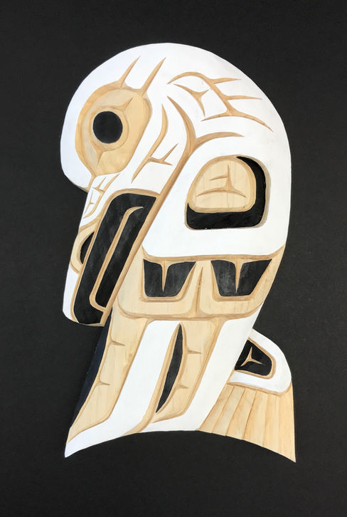 Spirit-Raven - Wood Carver  - Simon Louie