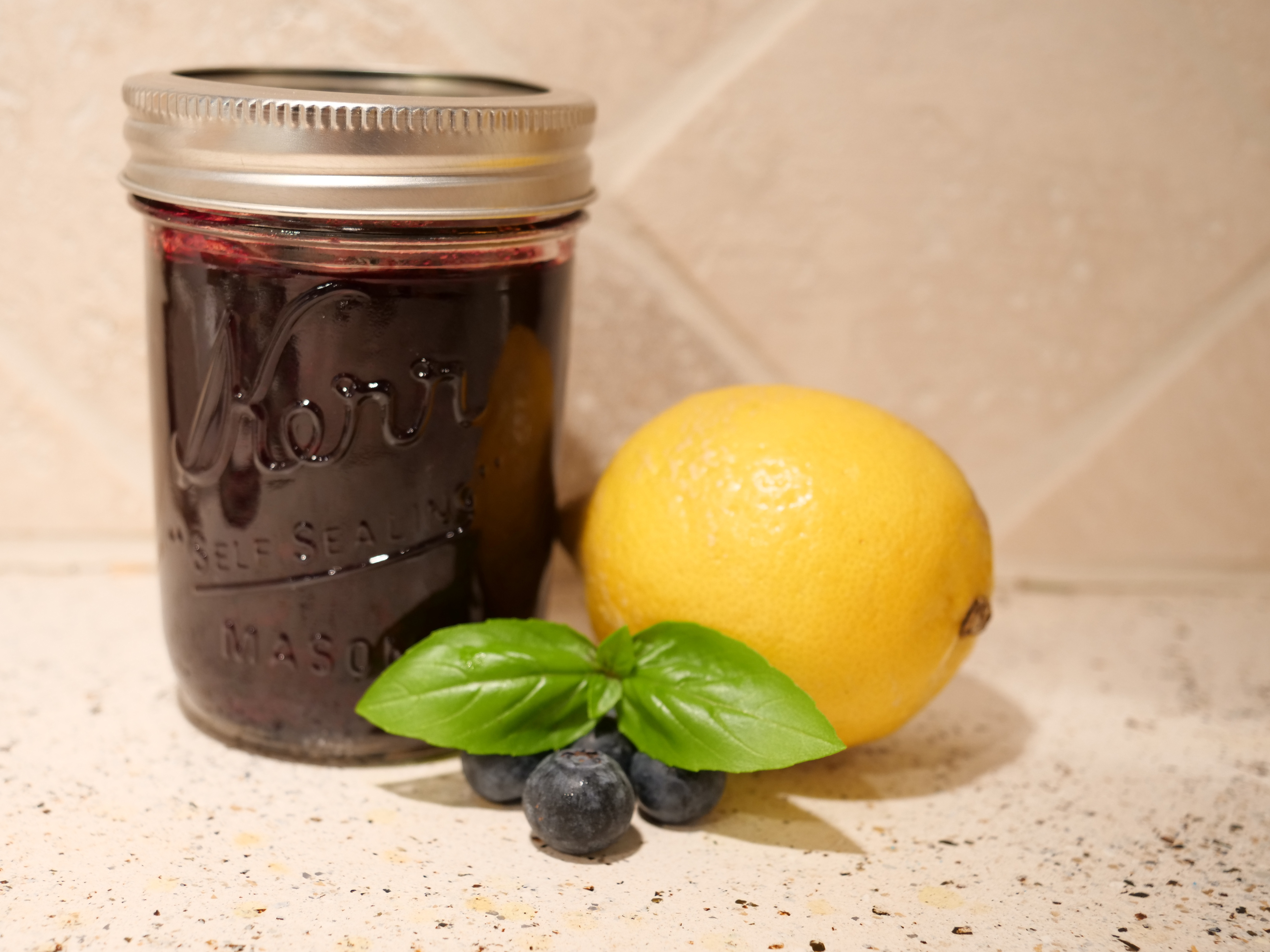 Blueberry Basil Jam