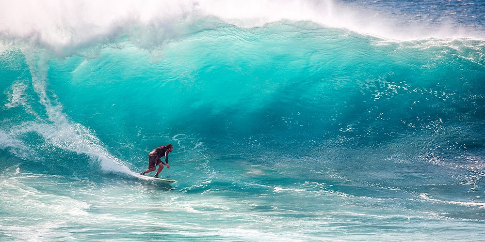 challing surfing