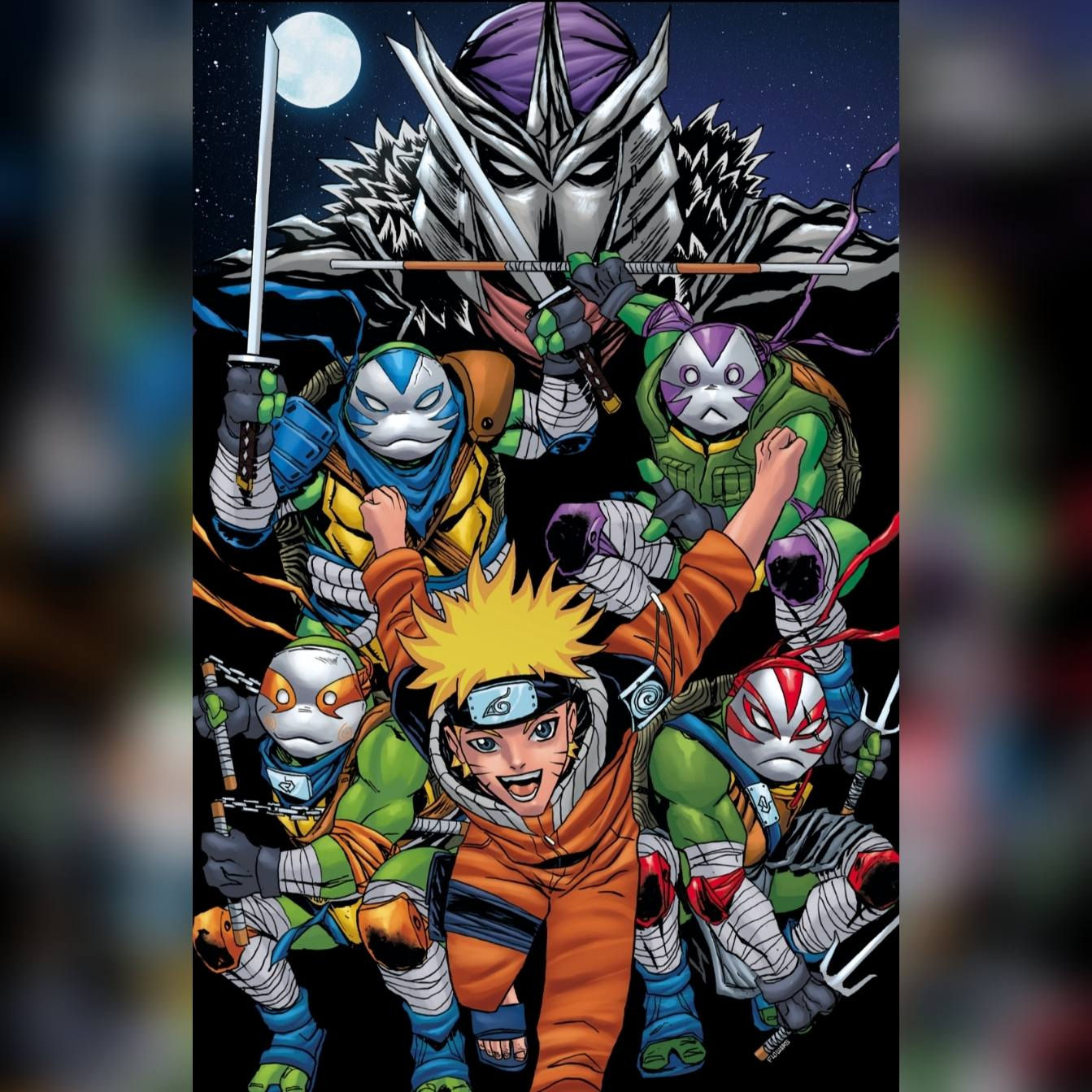 TMNT X Naruto #1 Store Exclusive