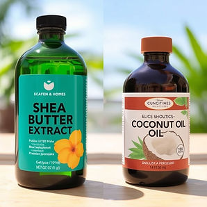 Photo of 2 seperate products containing