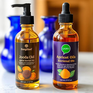 A Photo of 2 sperate products containing