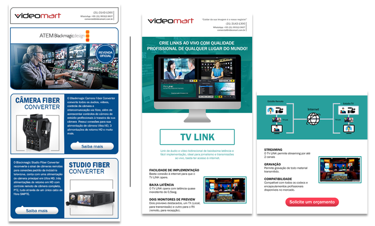 E-mail marketing Videomart