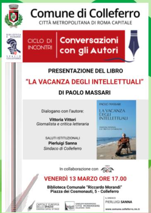 Presentazione libro "La vacanza degli intellettuali" di P. Massari