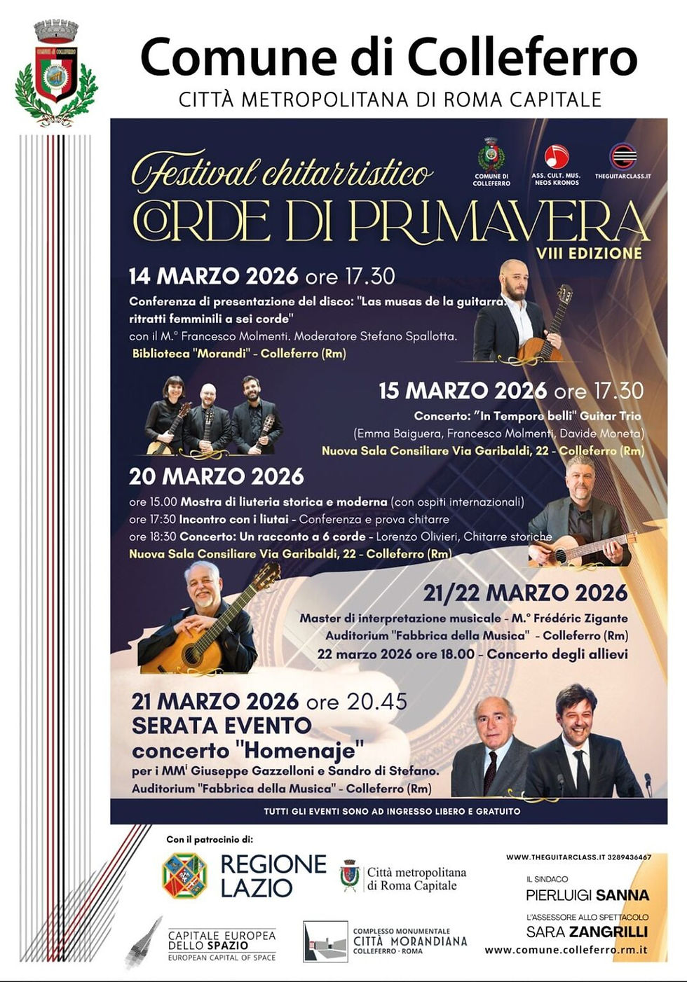 Festival "Corde di Primavera" 14-22 marzo