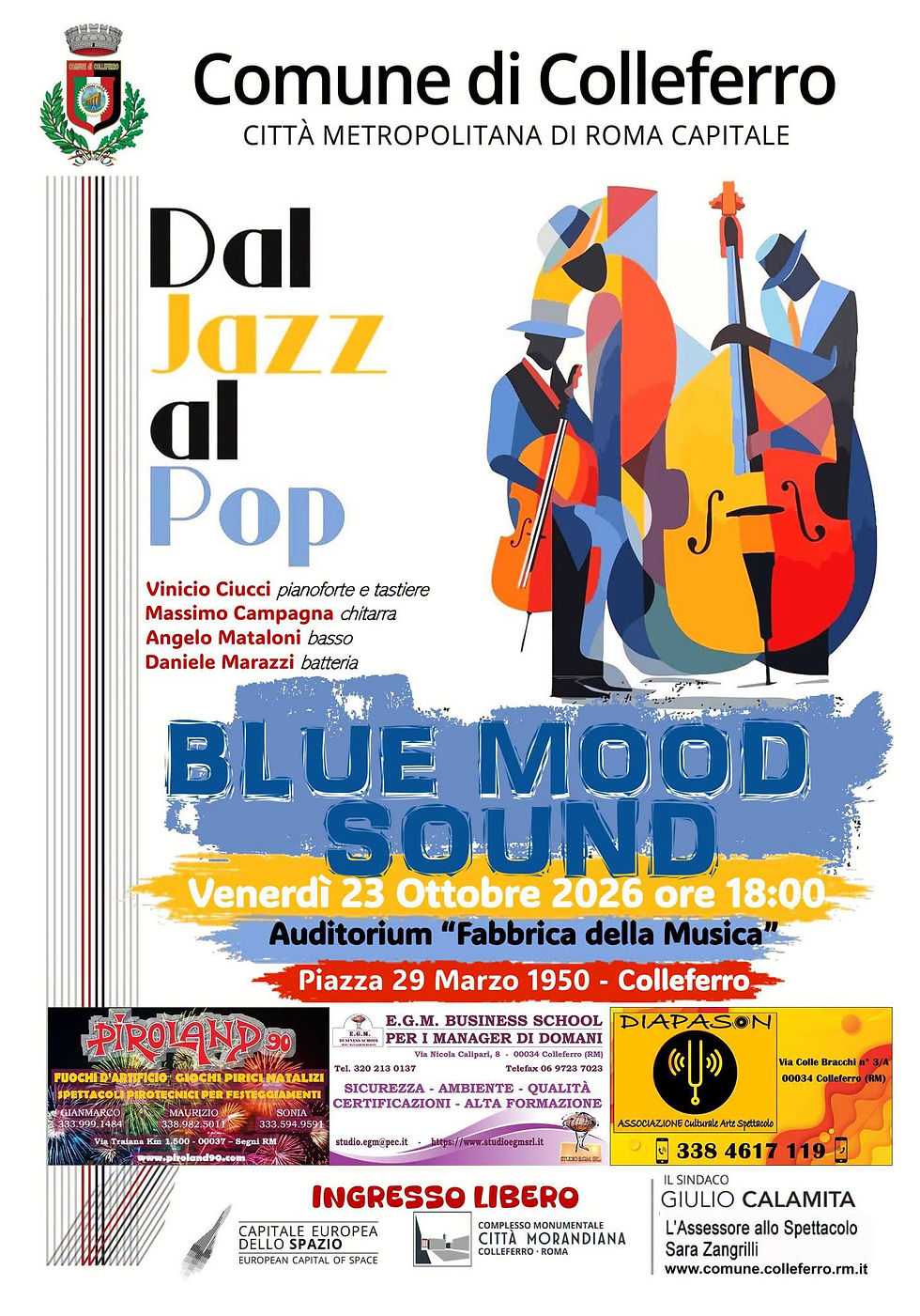 Dal Jazz al Pop - BLUE MOOD SOUND