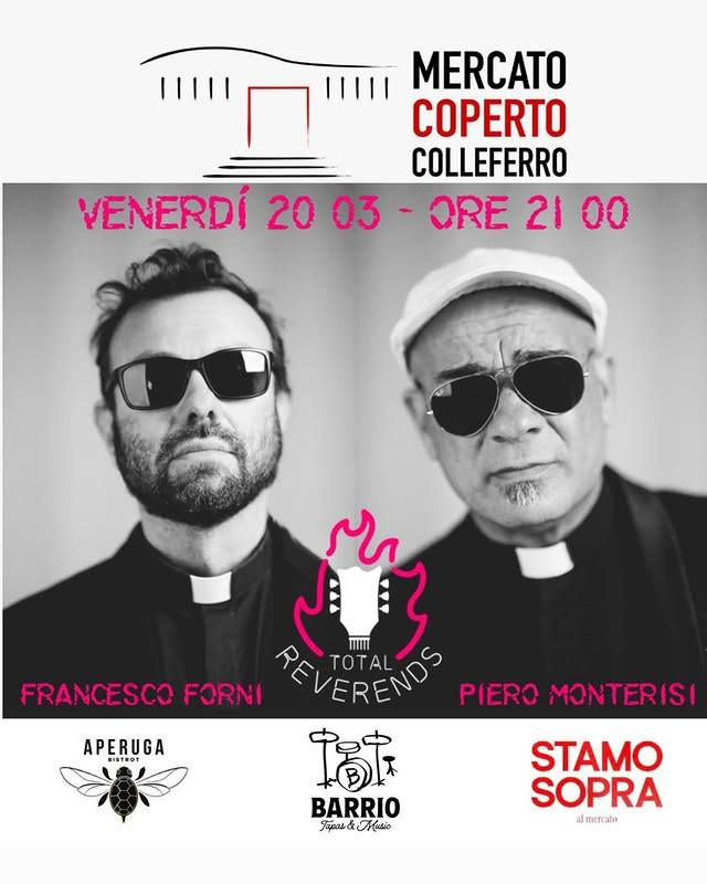 TOTAL REVERENDS al Mercato Coperto