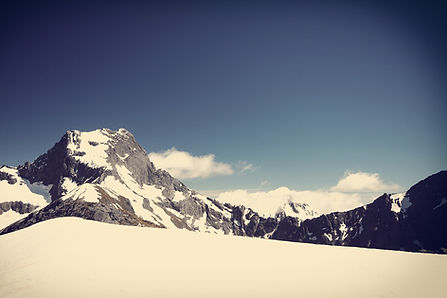 Snowy Mountain Peaks