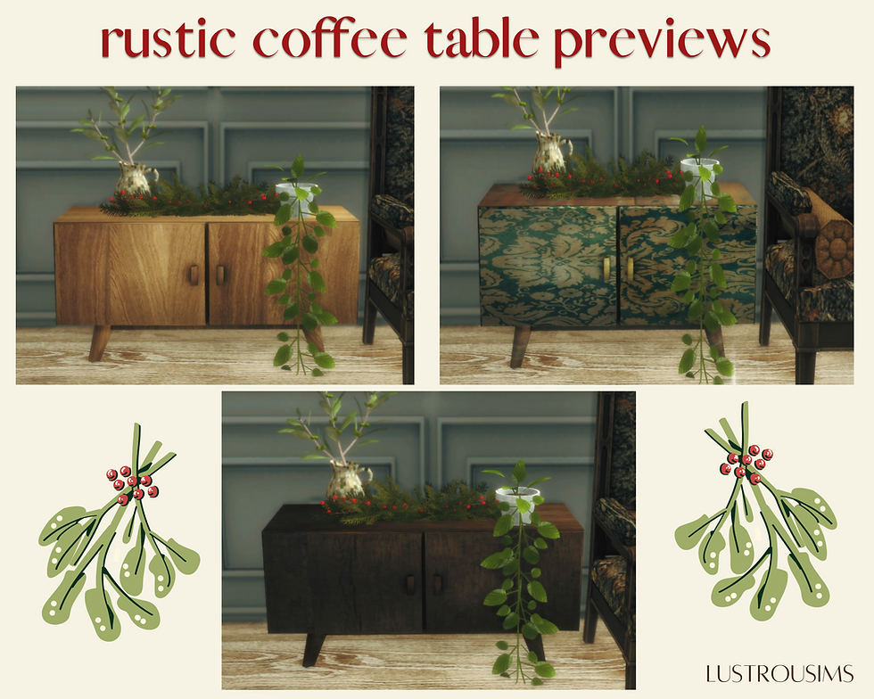 Thumbnail: Rustic Coffee Table
