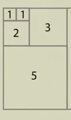 Divisions in boxes: Fibonacci