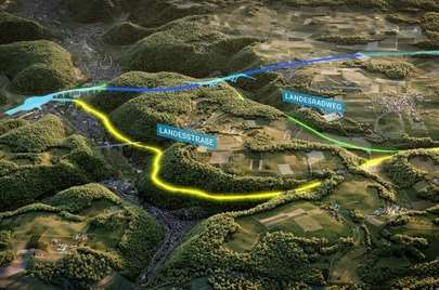 🟡 Neubau des A8-Albaufstiegs zwischen Mühlhausen und Hohenstadt