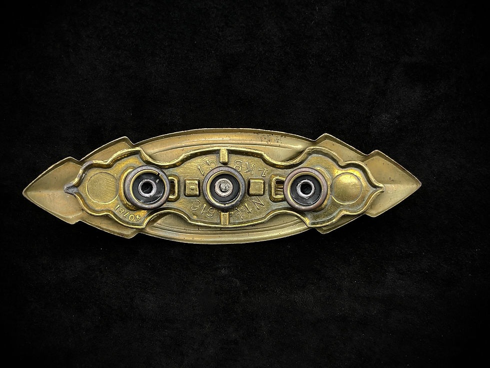 Thumbnail: Art Deco Black Crystal 