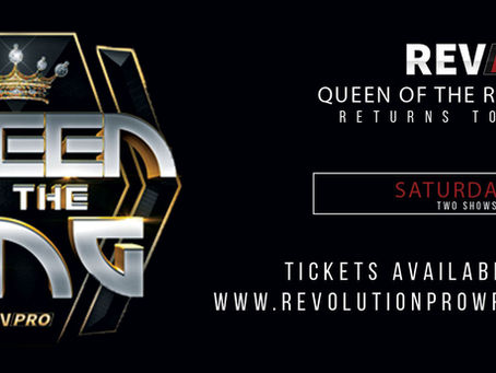 Huntingdon: Saturday July 9th tickets on sale now. Queen of The Ring returns!