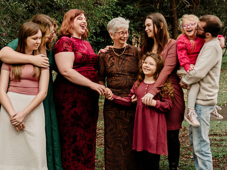 The R Family Extended/generational Session, Sutherland Park, the Sutherland Shire
