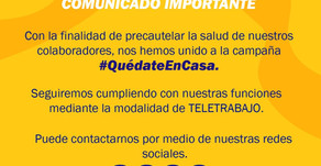 #QuédateEnCasa