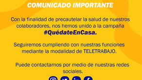 #QuédateEnCasa