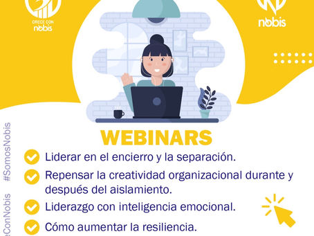 Webinars de la semana