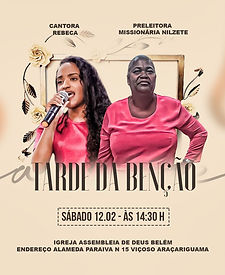 Artes Gospel editáveis em PSD para Cartaz, Flyer, Feed e Stories