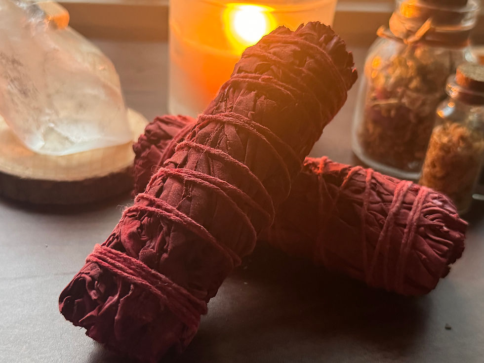 Dragons blood smudge stick
