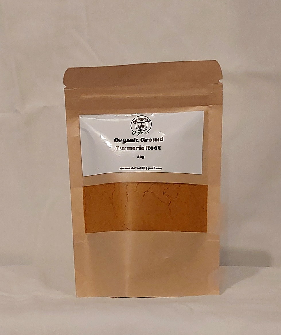 Organic Ground Turmeric Root - 50g