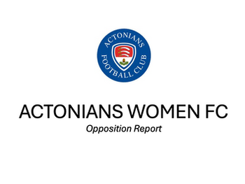 Actonians Women FC - Tactical Analysis
