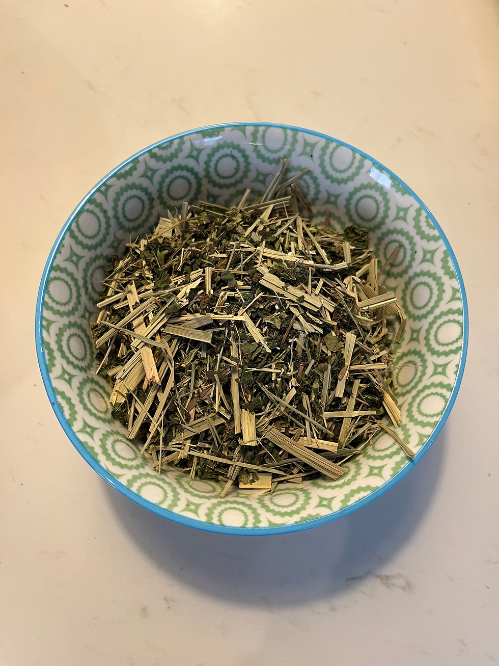 Thumbnail: New Moon herbal tea blend close-up with organic herbs