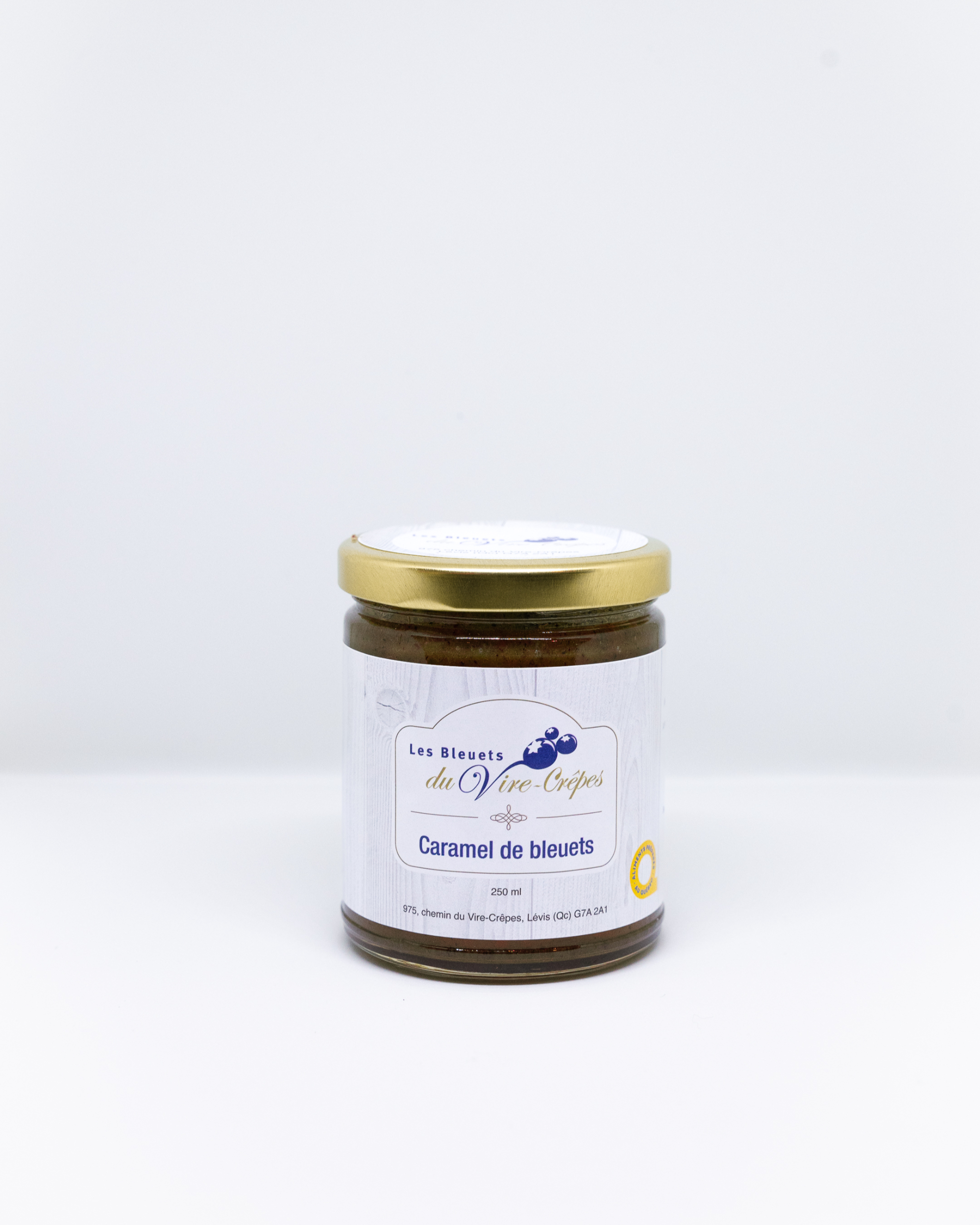 Caramel aux bleuets