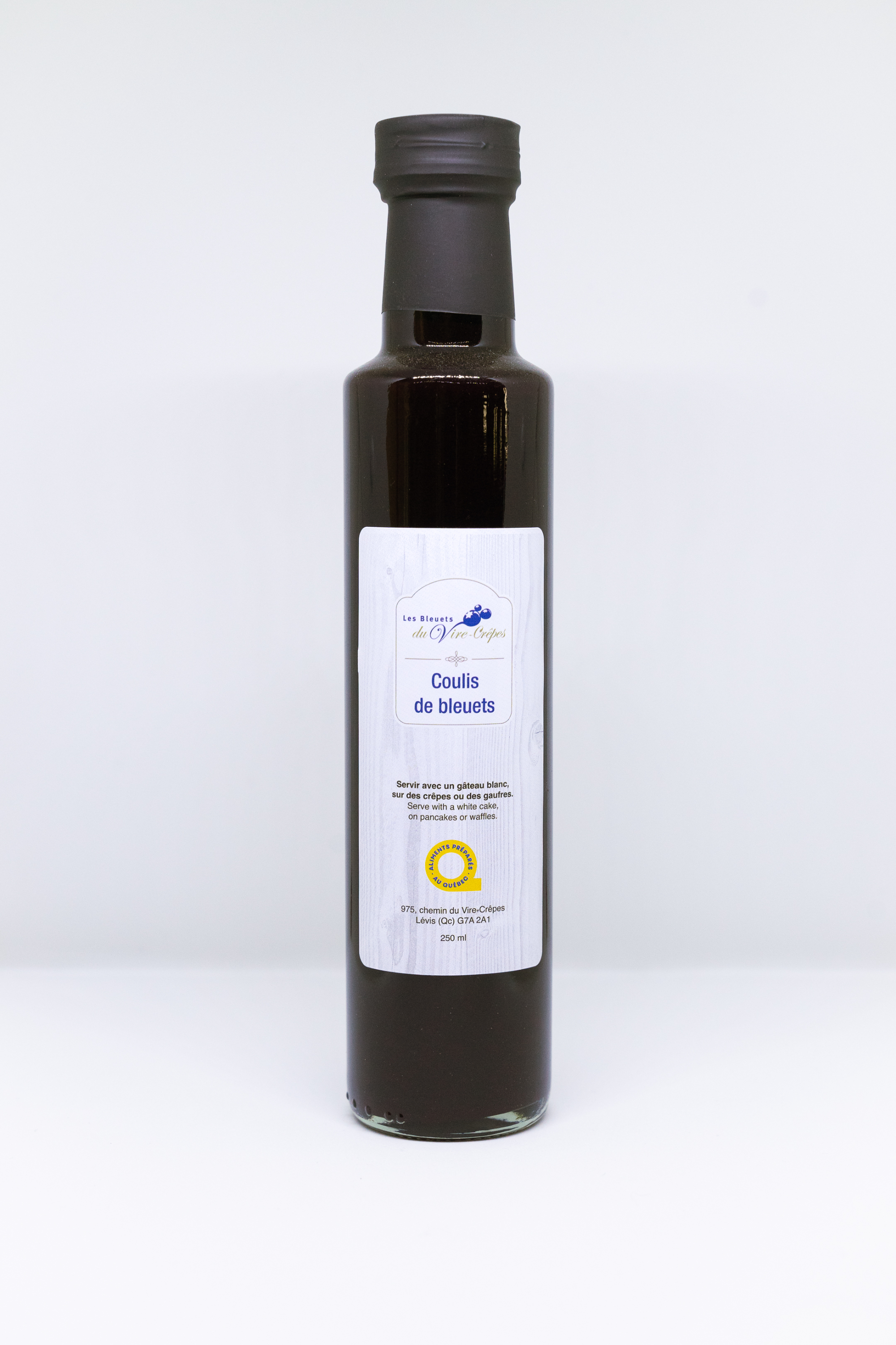 Coulis de bleuets