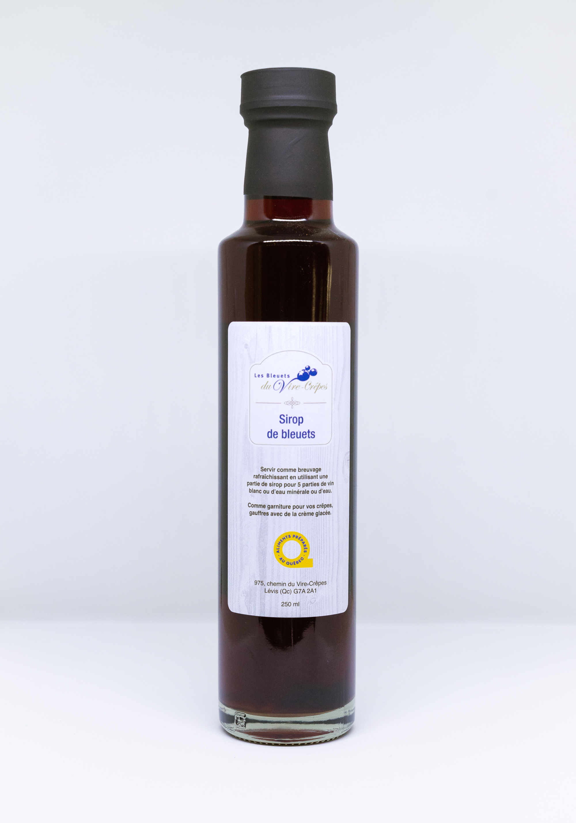 Sirop de bleuets