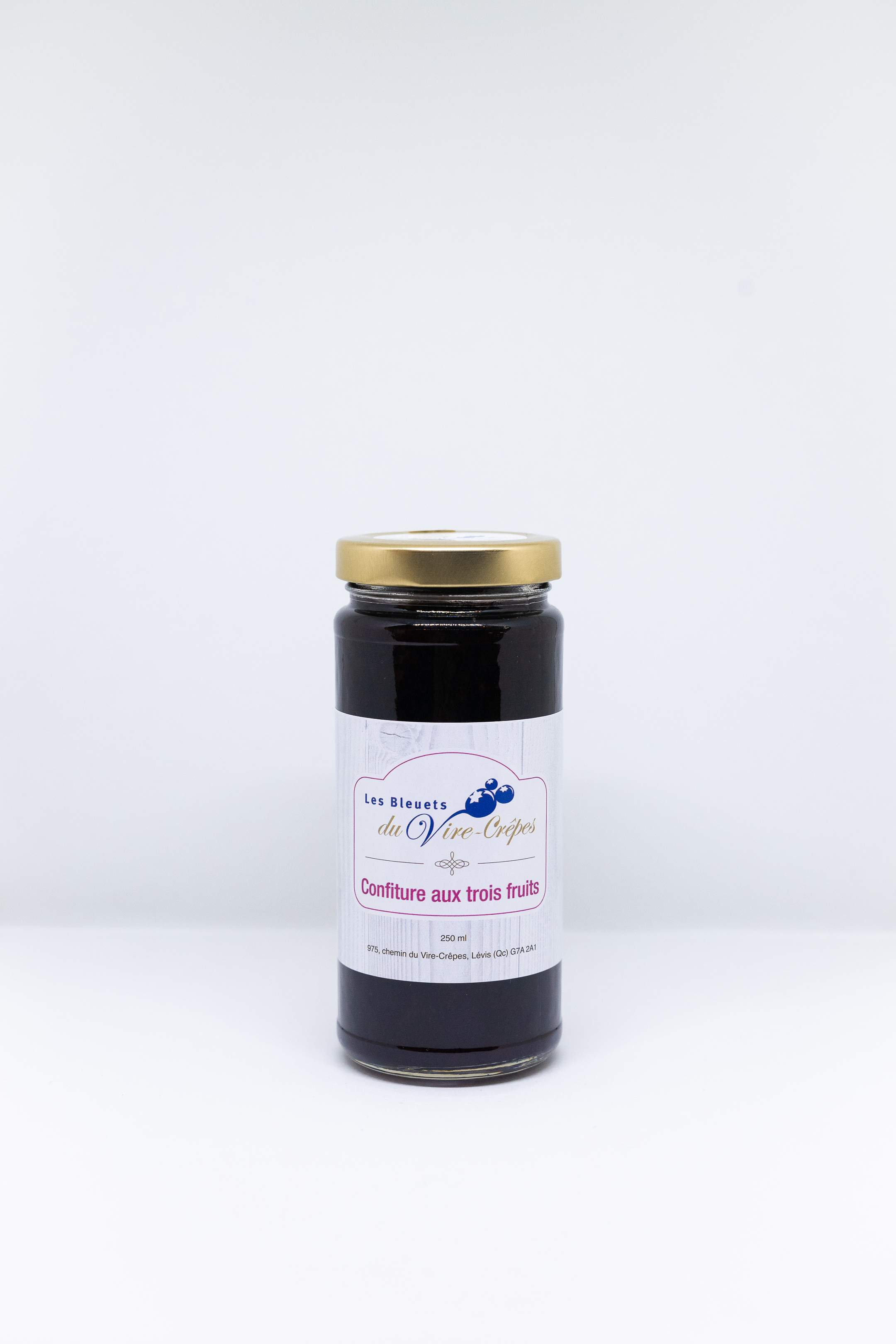 Confiture aux trois fruits