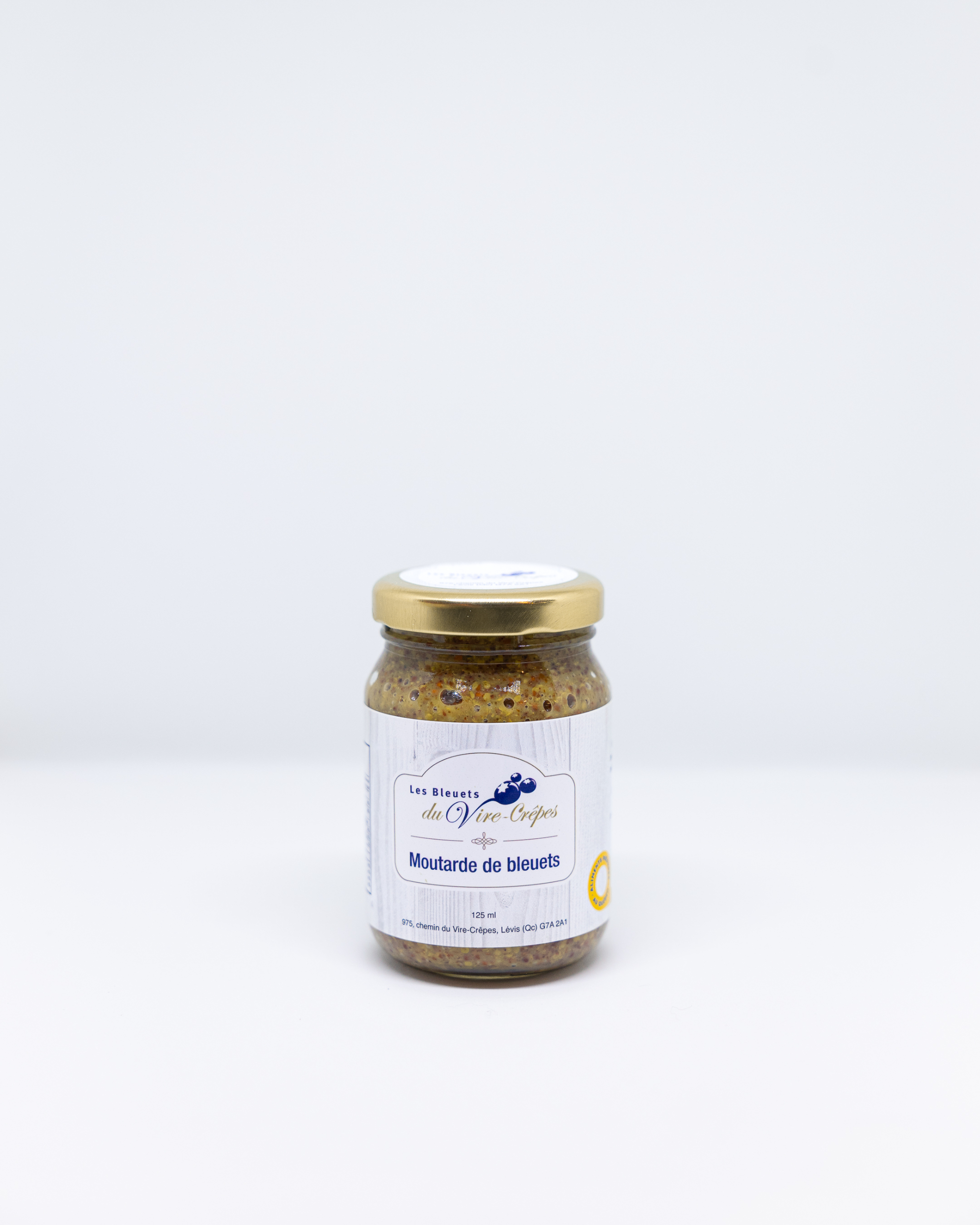 Moutarde aux bleuets