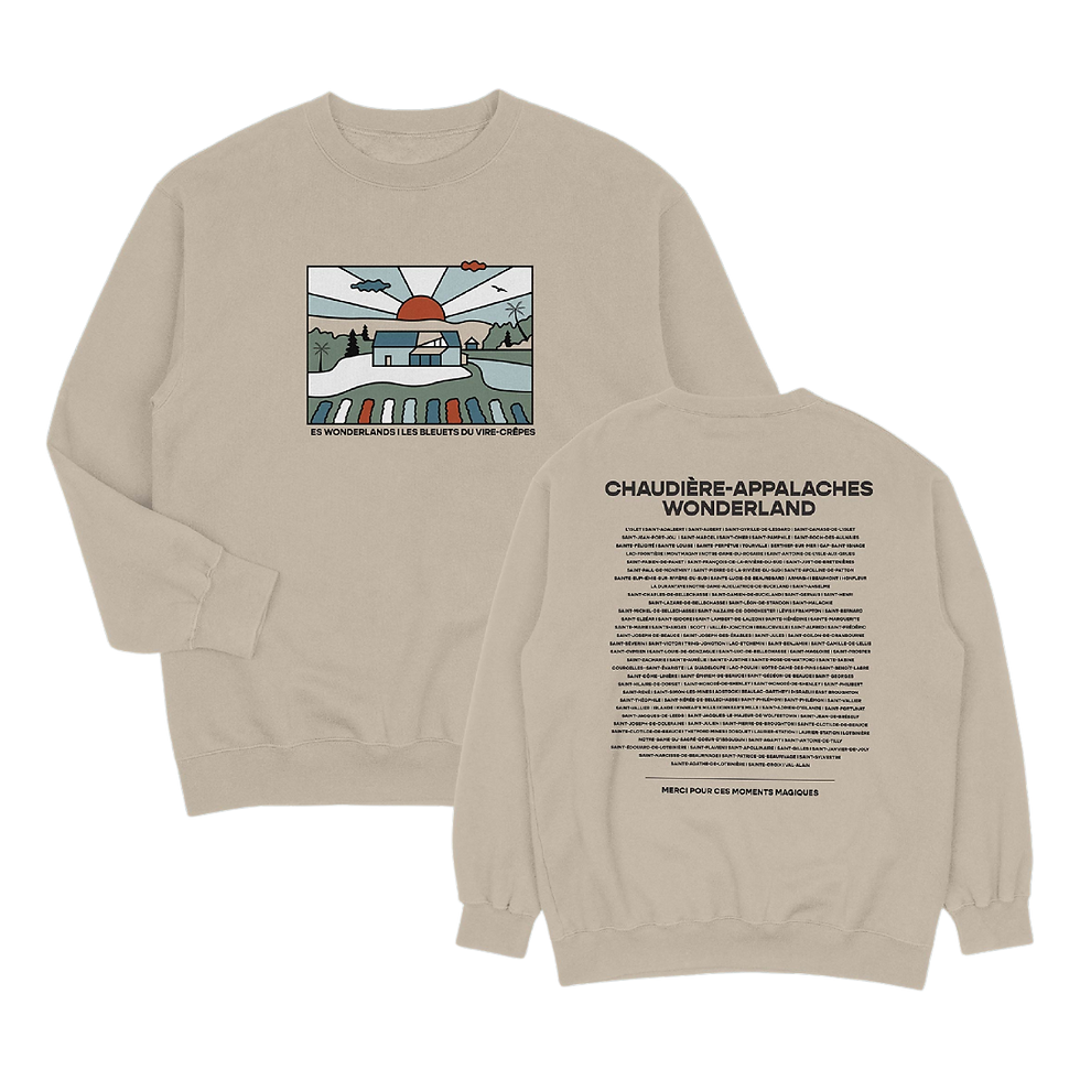 Miniature : Les Bleuets du Vire-Crêpes Wonderland (couleur sable)