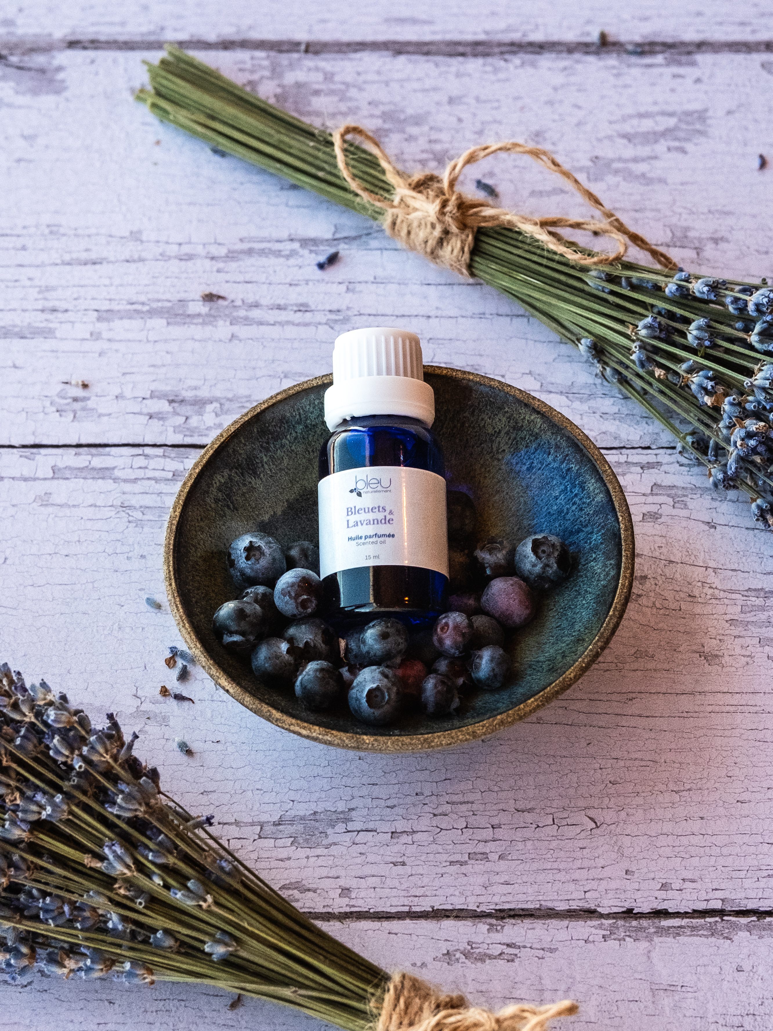 Huile parfumée Bleuets & Lavande