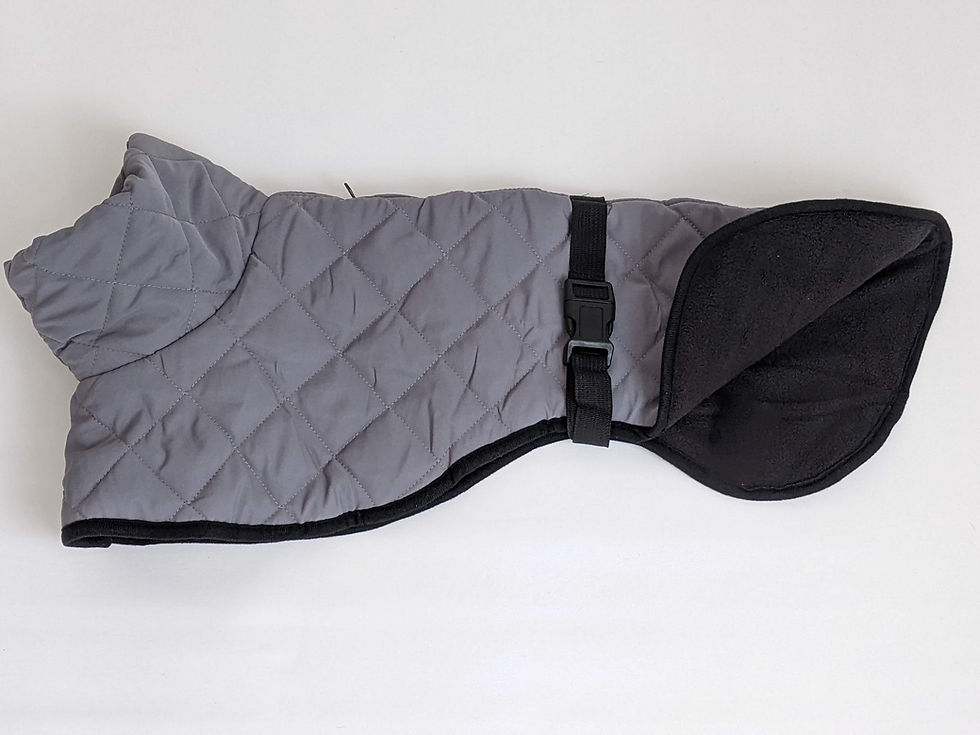 Thumbnail: The Quilted Pioneer coat in grey