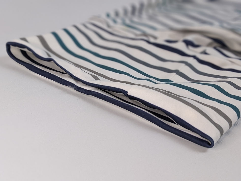 Thumbnail: The Wayfarer 4 legged jumper in Sea Breeze stripe