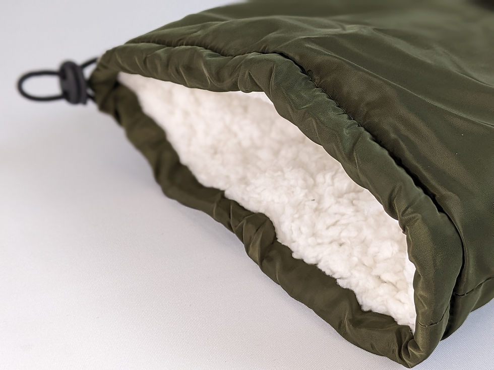 Thumbnail: The Arctic Hound coat in olive green