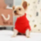 Thumbnail: Dog Winter Clothes Knitted Pet Clothes for Small Medium Dogs Chihuahua Puppy Pet