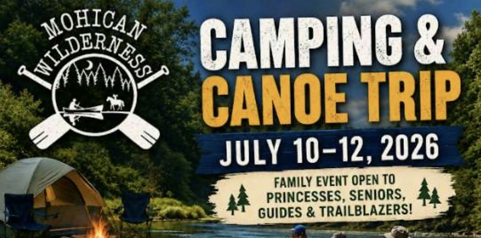 Mohican Camping & Canoe Trip 2026