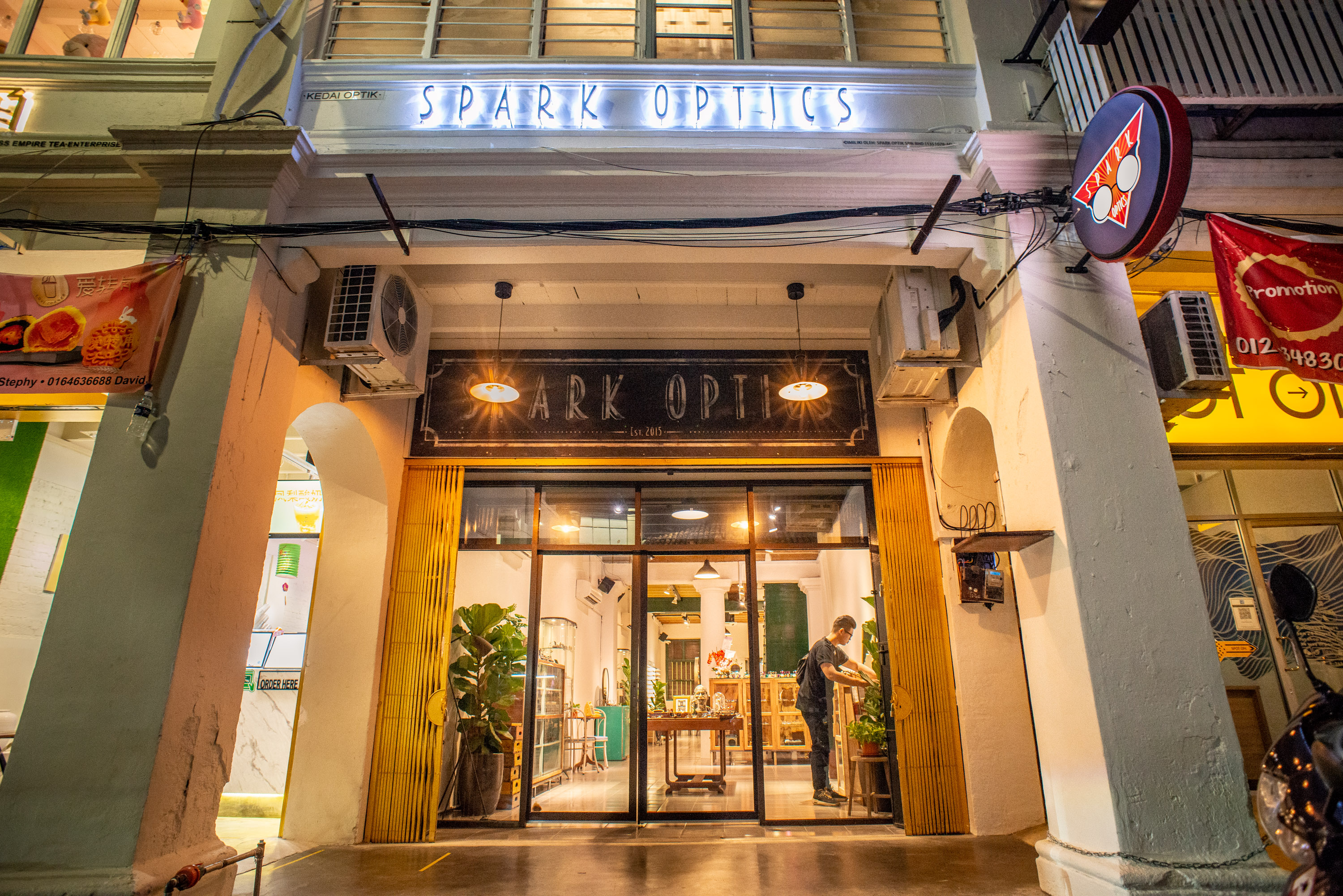 Stylish Independent Optical Shop Spark Optics Penang Malaysia