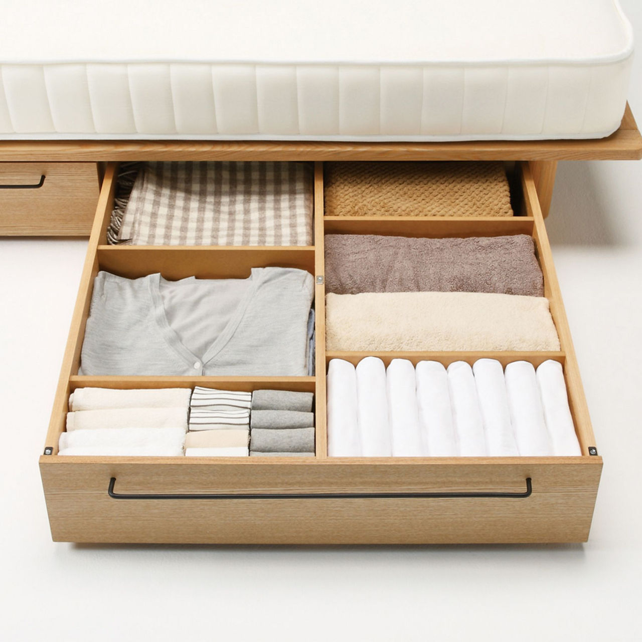Bed with Smart and Multi-functional Furniture