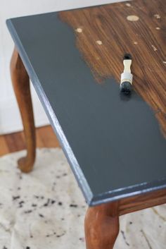 Painting furniture to save time by skipping sanding