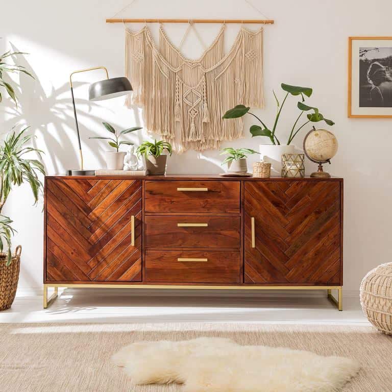Furniture made up of veneer sheets