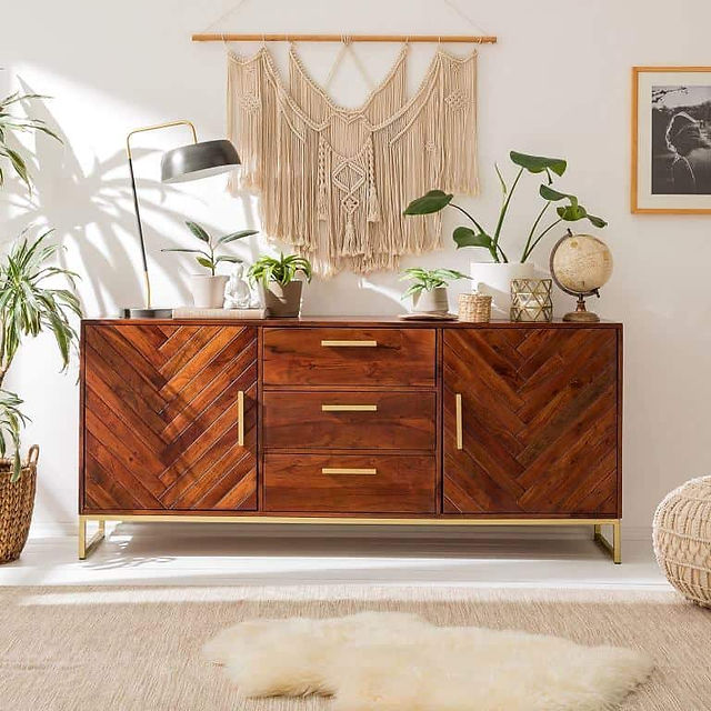 Furniture made up of veneer sheets