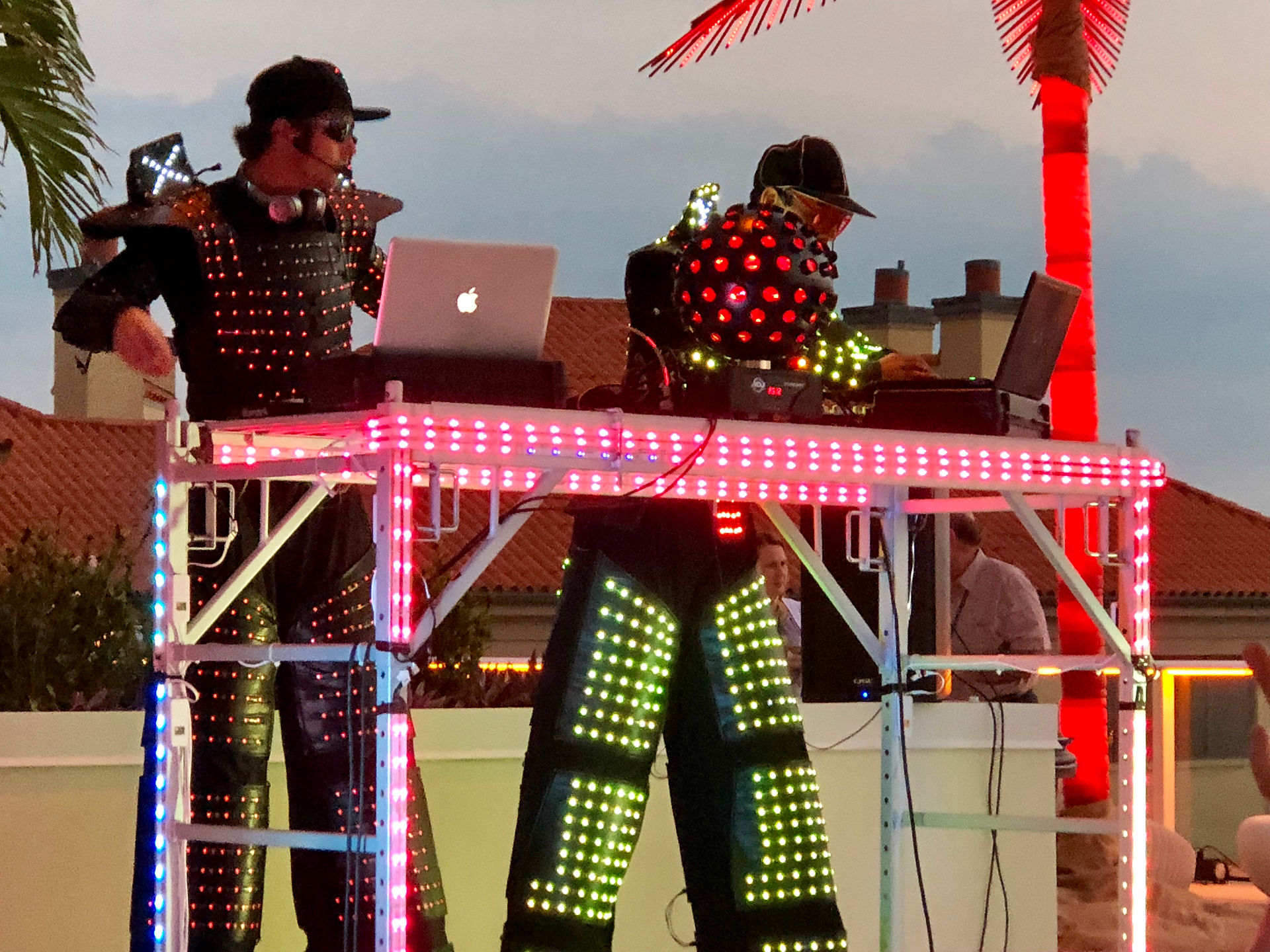 Eklectic Lumitron Stilted DJs
