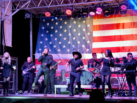 Paradigm Party Band Headlines Westgate Military Weekend