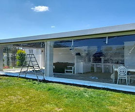 Şeffaf Fermuarlı Branda