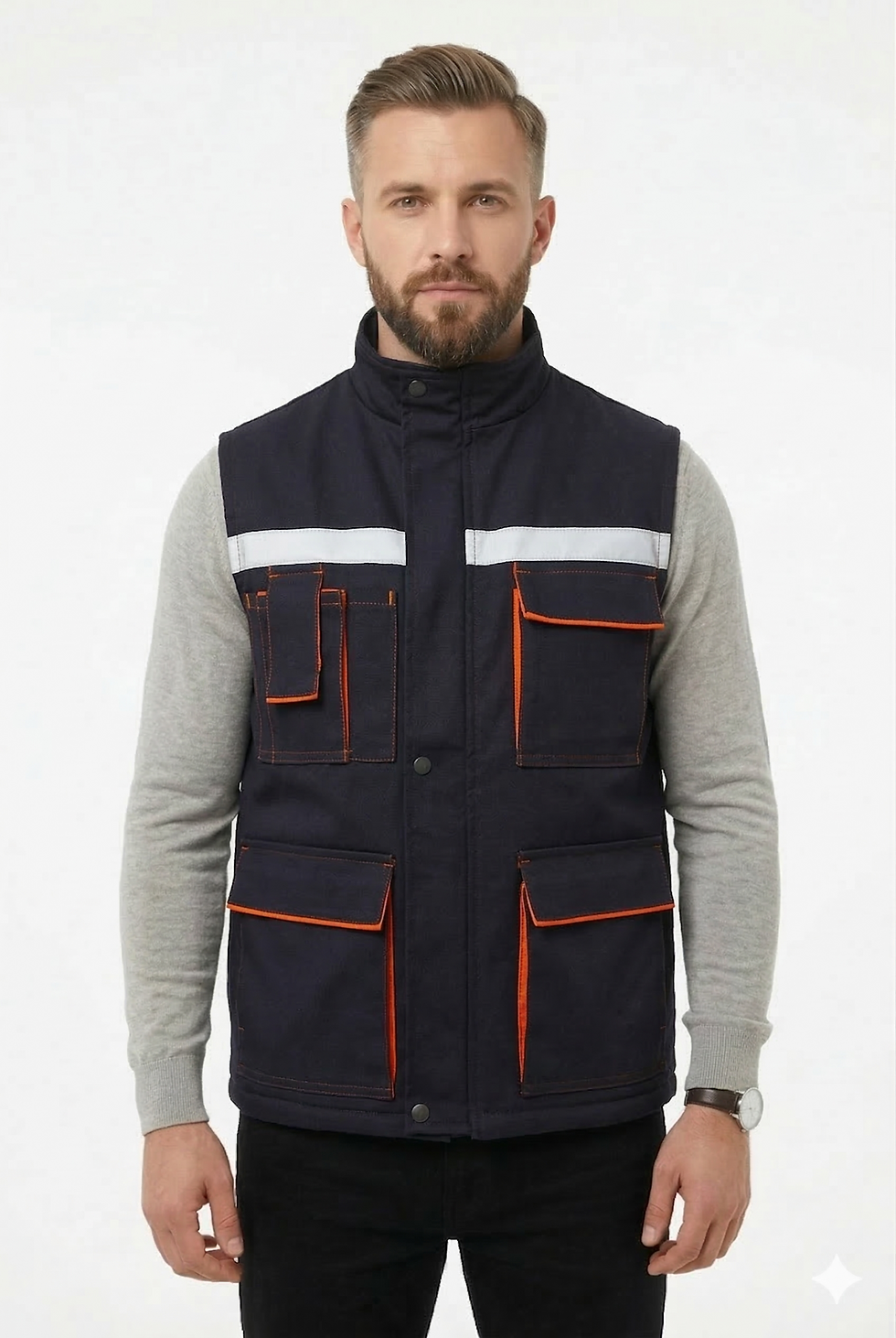 Gabardin Yelek Lacivert.png