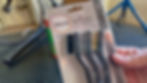Close-up view of the Harris mini wire brushes set, highlighting the bristles and handle design