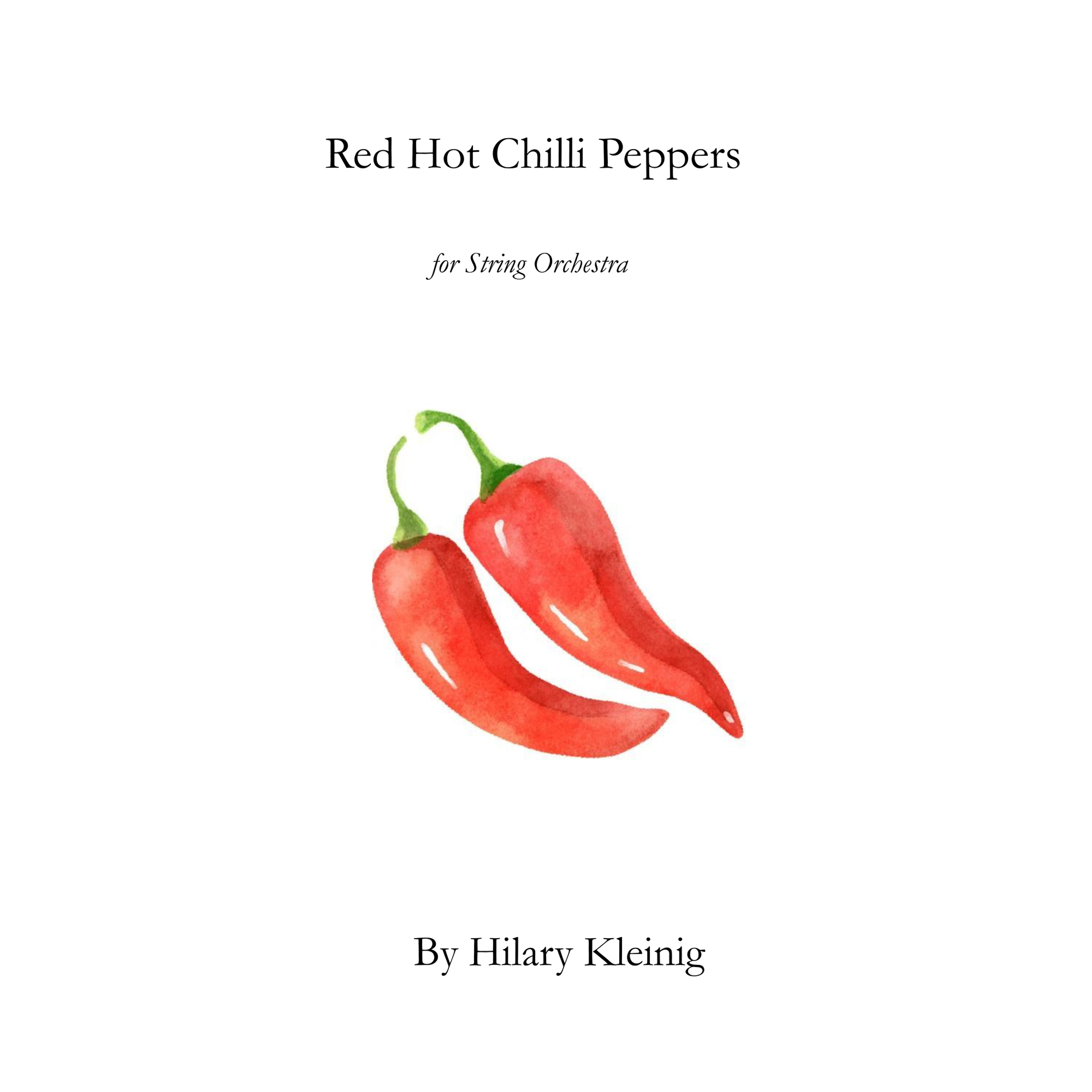 Red Hot Chilli Peppers for String Orchestra
