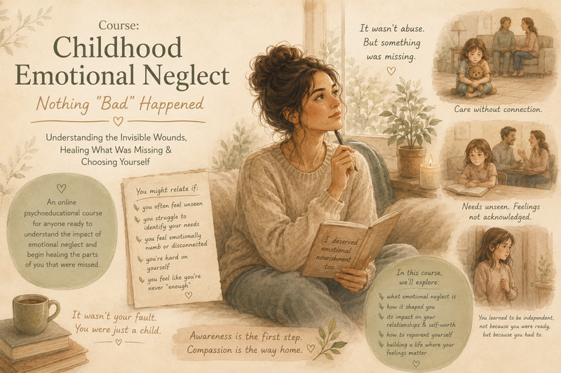 emotional neglect, invisible childhood wounds, attachment patterns